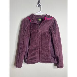 Koppen Purple Full Zip Fleece Jacket Small